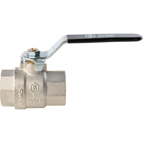 Кран шаровой 1"ВВ ручка рычаг Stout SVB-0001-000025