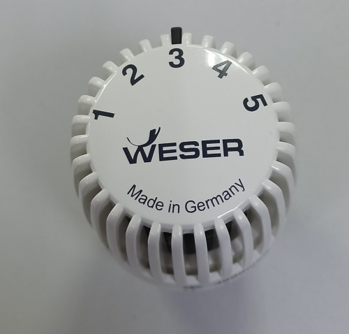 Термоголовка жидкостная Weser 320 KH M30x1,5мм с нулевым положением