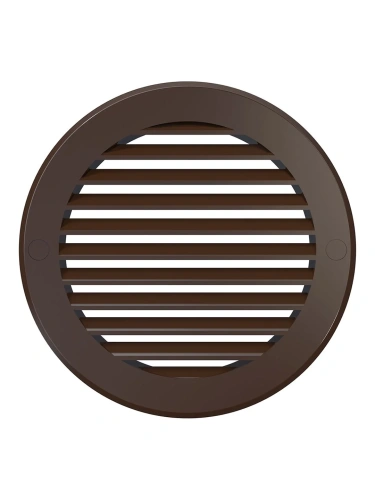 12РКН кор, Решетка наружная вентиляционная круглая D161 с фланцем D125, ASA кор 12РКН кор, Решетка наружная вентиляционная круглая D161 с фланцем D125, ASA кор