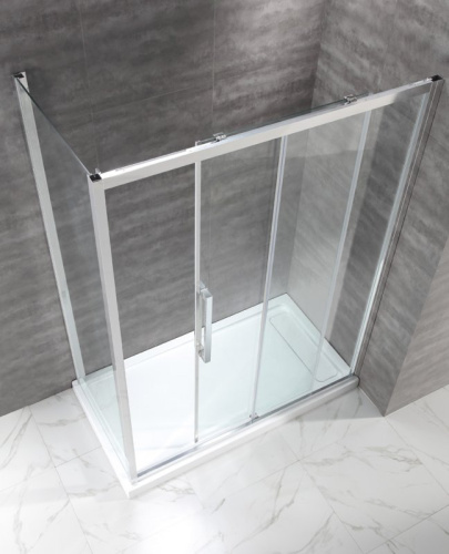 Душевой уголок 130x100 Cezares LUX-SOFT-W-AH-1-130/100-C-Cr-IV Душевой уголок 130x100 Cezares LUX-SOFT-W-AH-1-130/100-C-Cr-IV