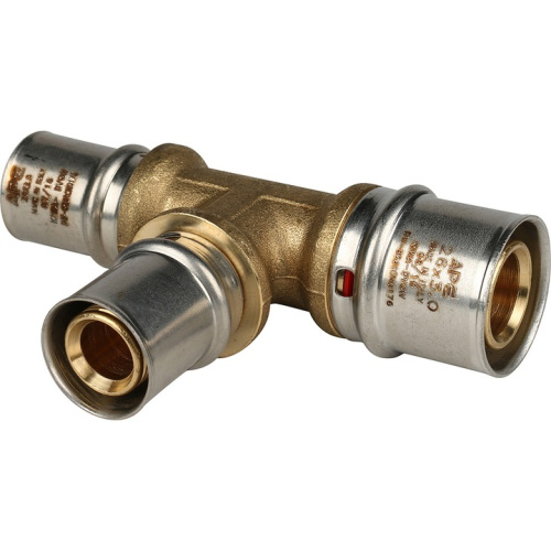 Тройник переходной пресс 26x20x20 Stout металлопластик SFP-0005-262020