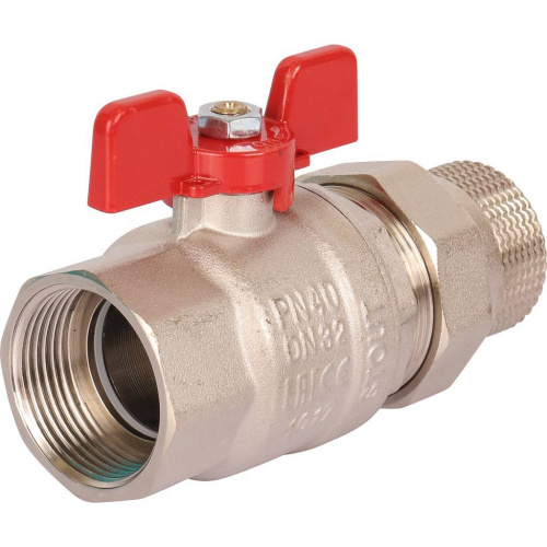 Кран шаровой 1 1/4"ВН с американкой EPDM, ручка бабочка Stout SVB-1007-000032 Кран шаровой 1 1/4"ВН с американкой EPDM, ручка бабочка Stout SVB-1007-000032