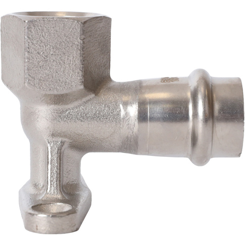 Водорозетка ВПр-ВР 18х1/2" пресс, нержавеющая сталь Rommer Водорозетка ВПр-ВР 18х1/2" пресс, нержавеющая сталь Rommer