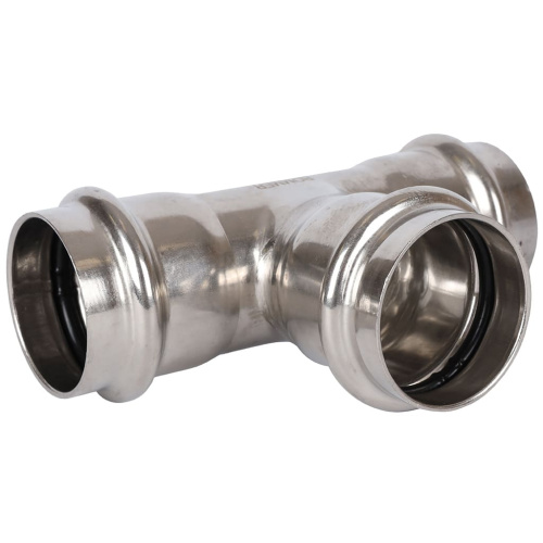 Тройник ВПр 42 пресс, нержавеющая сталь Rommer Тройник ВПр 42 пресс, нержавеющая сталь Rommer