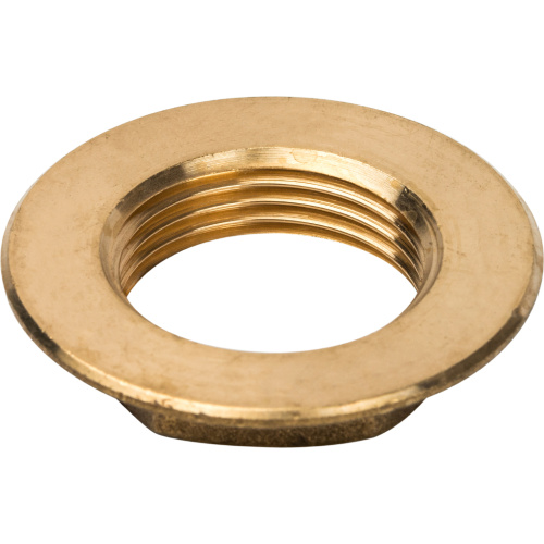 Контргайка с упором Stout 3/4" латунь SFT-0023-000034
