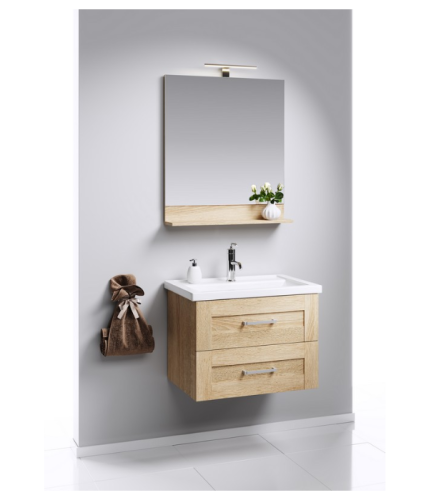 Тумба с умывальником AQWELLA Foster 71 Дуб сонома FOS01072DS Тумба с умывальником AQWELLA Foster 71 Дуб сонома FOS01072DS