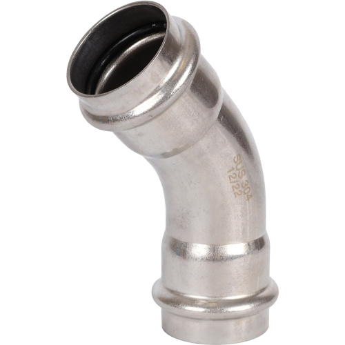 Угольник 45° ВПр 42x42 пресс, нержавеющая сталь Rommer Угольник 45° ВПр 42x42 пресс, нержавеющая сталь Rommer