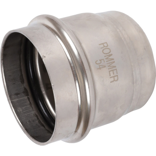Заглушка ВПр 54 пресс, нержавеющая сталь Rommer Заглушка ВПр 54 пресс, нержавеющая сталь Rommer