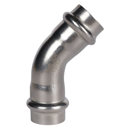 Угольник 45° ВПр 18x18 пресс, нержавеющая сталь Rommer Угольник 45° ВПр 18x18 пресс, нержавеющая сталь Rommer