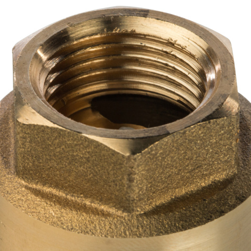 Обратный клапан Stout 1/2" пружинный с нейлоновым седлом Обратный клапан Stout 1/2" пружинный с нейлоновым седлом
