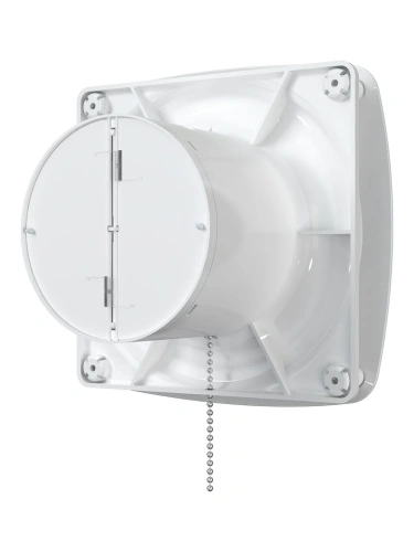 Вентилятор осевой вытяжной с обратным клапаном, шнуровым тяговым выключателем D 100 DiCiTi RIO 4C-02