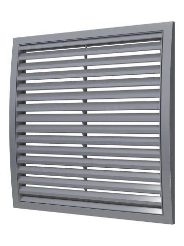 3535РРН сер, Решетка наружная ASA вентиляционная вытяжная 350х350, серая 3535РРН сер, Решетка наружная ASA вентиляционная вытяжная 350х350, серая