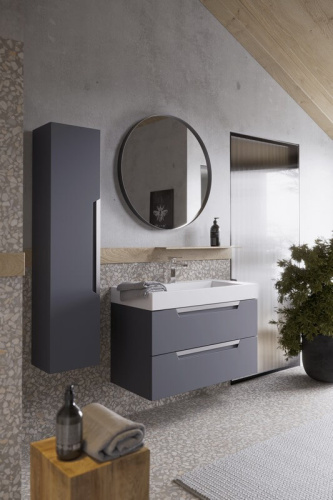 Пенал AQWELLA Cube  30 серый  CUB050GR Пенал AQWELLA Cube  30 серый  CUB050GR