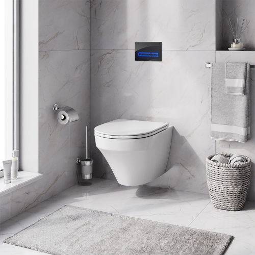 Подвесной унитаз и инсталляция AM.PM Inspire IS450A38.501700 Подвесной унитаз и инсталляция AM.PM Inspire IS450A38.501700