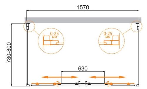 Душевой уголок 180x90 Cezares MOLVENO-AH-22-180/90-P-Cr Душевой уголок 180x90 Cezares MOLVENO-AH-22-180/90-P-Cr