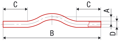 Обвод FV-plast 16х16 полипропилен AA233016000