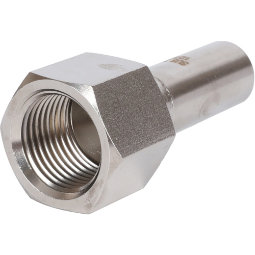 Вставка переходная НПр-ВР 15x1/2" пресс, нержавеющая сталь Rommer Вставка переходная НПр-ВР 15x1/2" пресс, нержавеющая сталь Rommer