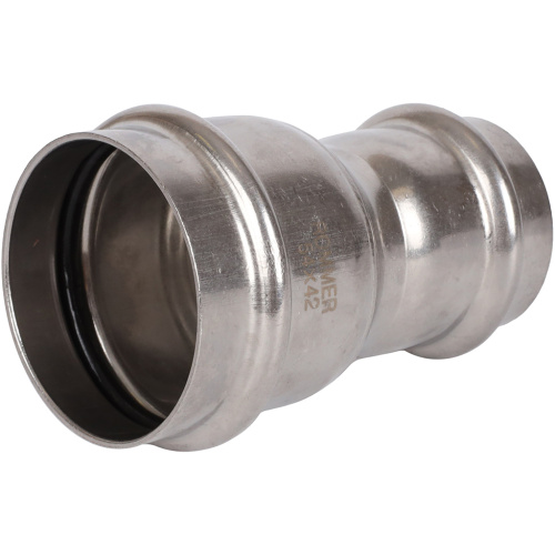 Муфта переходная ВПр 54х42 пресс, нержавеющая сталь Rommer Муфта переходная ВПр 54х42 пресс, нержавеющая сталь Rommer