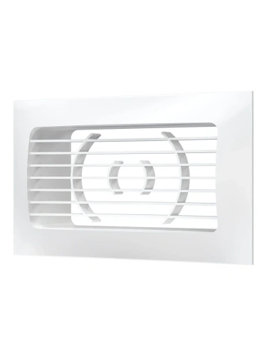 612РСФ, Решетка вентиляционная приточно-вытяжная АБС 150х90 с фланцем 120х60 612РСФ, Решетка вентиляционная приточно-вытяжная АБС 150х90 с фланцем 120х60