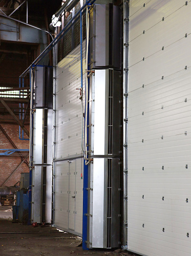 Воздушно-тепловая завеса КЭВ-125П5051W нерж. Тепломаш