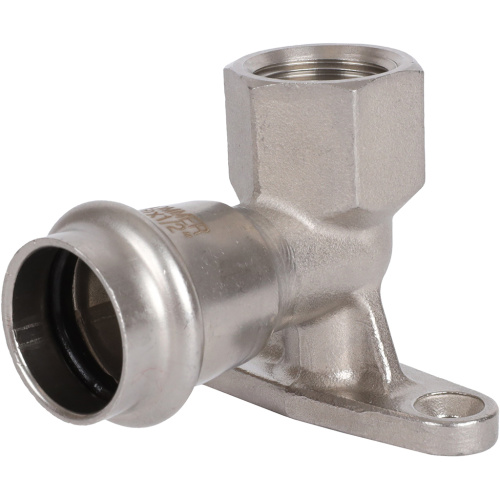 Водорозетка ВПр-ВР 22х1/2" пресс, нержавеющая сталь Rommer Водорозетка ВПр-ВР 22х1/2" пресс, нержавеющая сталь Rommer