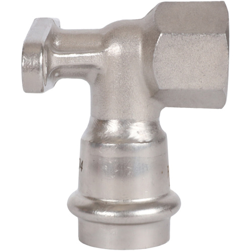 Водорозетка ВПр-ВР 22х1/2" пресс, нержавеющая сталь Rommer Водорозетка ВПр-ВР 22х1/2" пресс, нержавеющая сталь Rommer