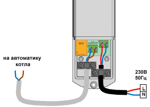 Радиомодуль Watts BTRL-RF 1 зона для коммутации с радиотермостатами BT 10027170