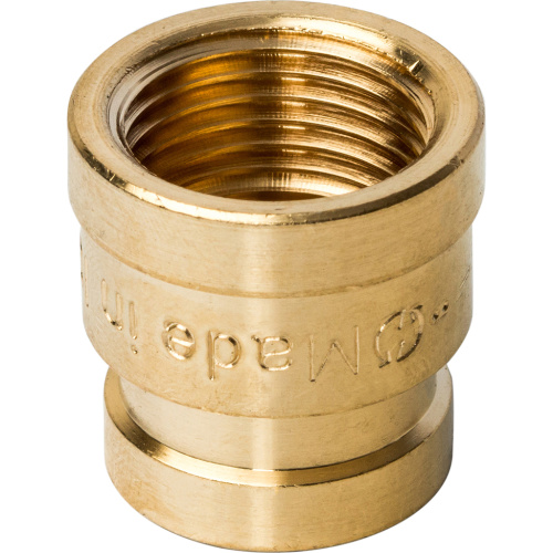 Муфта переxодная Stout 1/2"x3/8"ВВ латунь SFT-0005-001238