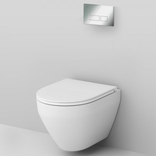 Подвесной унитаз и инсталляция AM.PM Spirit V2.0 IS47051.701700 Подвесной унитаз и инсталляция AM.PM Spirit V2.0 IS47051.701700