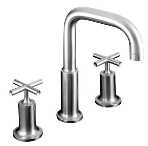 Смеситель для раковины Jacob Delafon Purist E144063-CP хром, на 3 отверстия, донный клапан Смеситель для раковины Jacob Delafon Purist E144063-CP хром, на 3 отверстия, донный клапан