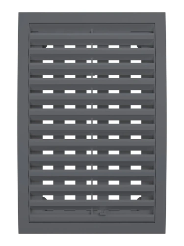 2030РРПН сер, Решетка наружная ASA вентиляционная регулируемая 200х300, серая 2030РРПН сер, Решетка наружная ASA вентиляционная регулируемая 200х300, серая