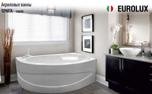 Акриловая ванна Eurolux SPARTA 160x100 E2160100035R Акриловая ванна Eurolux SPARTA 160x100 E2160100035R