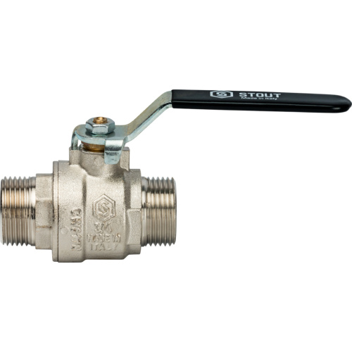 Кран шаровой 3/4"НН ручка рычаг Stout SVB-0005-000020 Кран шаровой 3/4"НН ручка рычаг Stout SVB-0005-000020