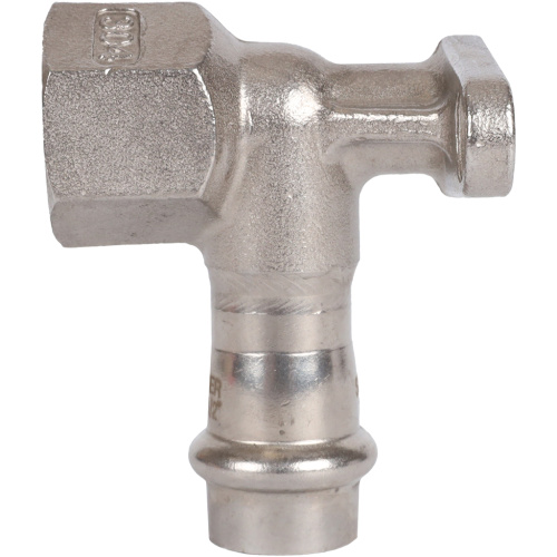 Водорозетка ВПр-ВР 15х1/2" пресс, нержавеющая сталь Rommer Водорозетка ВПр-ВР 15х1/2" пресс, нержавеющая сталь Rommer