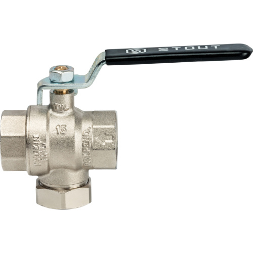 Кран шаровой с фильтром 3/4"ВВ ручка рычаг SVF 0001 000020 Кран шаровой с фильтром 3/4"ВВ ручка рычаг SVF 0001 000020