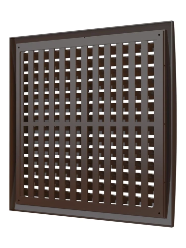 3535РРПН кор, Решетка наружная ASA вентиляционная регулируемая 350х350, коричневая 3535РРПН кор, Решетка наружная ASA вентиляционная регулируемая 350х350, коричневая