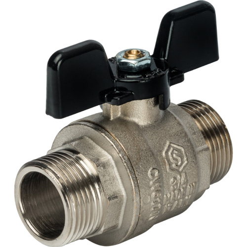 Кран шаровой 3/4"НН ручка рычаг Stout SVB-0006-000020 Кран шаровой 3/4"НН ручка рычаг Stout SVB-0006-000020