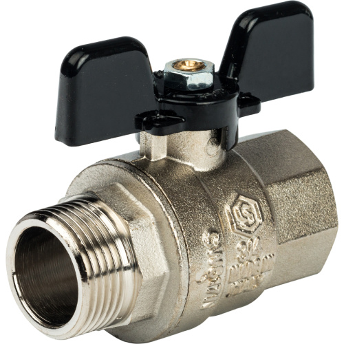 Кран шаровой 3/4"ВН ручка бабочка Stout SVB-0004-000020 Кран шаровой 3/4"ВН ручка бабочка Stout SVB-0004-000020