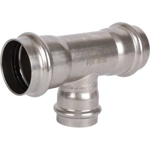 Тройник переходной ВПр 42х35х42 пресс, нержавеющая сталь Rommer Тройник переходной ВПр 42х35х42 пресс, нержавеющая сталь Rommer