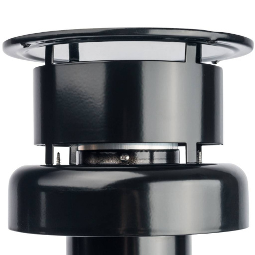 Элемент дымохода Stout DN80/100 к-т  адаптер вертикальный утепленный, 584 мм, финальный участок SCA-0080-800001