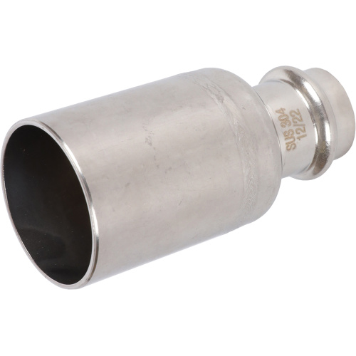 Муфта переходная однораструбная НПр 42x22 пресс, нержавеющая сталь Rommer Муфта переходная однораструбная НПр 42x22 пресс, нержавеющая сталь Rommer