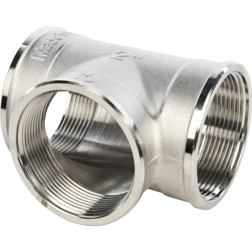 Тройник Stout 2"ВВВ никелированный SFT-0020-000002