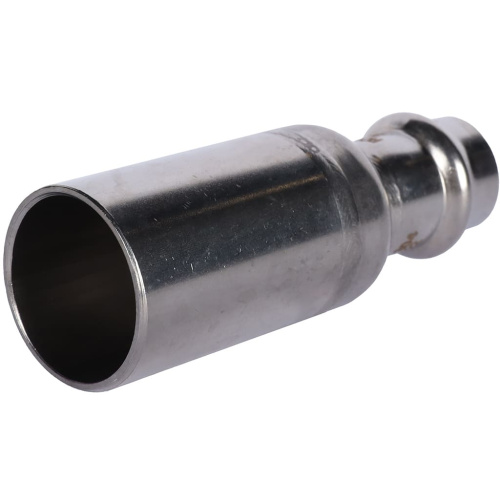 Муфта переходная однораструбная НПр 28x15 пресс, нержавеющая сталь Rommer Муфта переходная однораструбная НПр 28x15 пресс, нержавеющая сталь Rommer