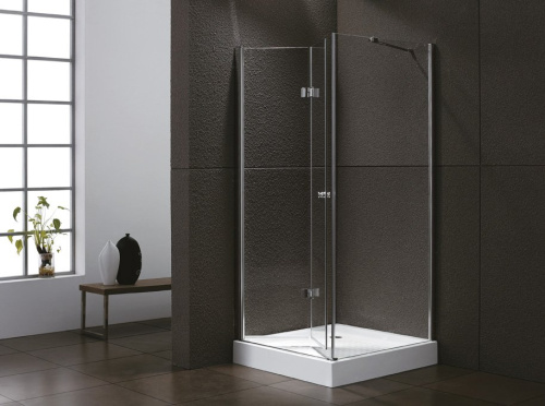 Душевой уголок 80x90 Cezares ELENA-W-ASH-2-80/90-C-Cr