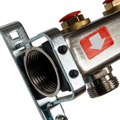 Коллектор отопления STOUT 1"нержа., 7x3/4" без расходомеров, без кранов SMS 0932 000007