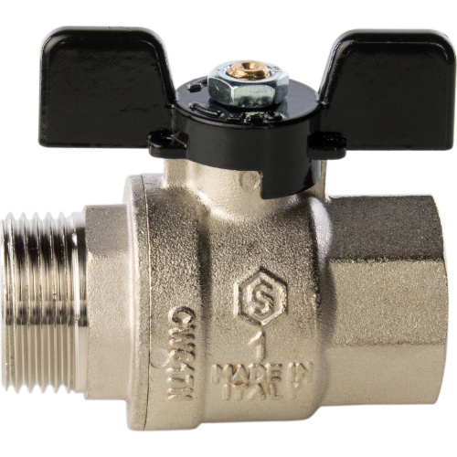 Кран шаровой 1"ВН ручка бабочка Stout SVB-0004-000025 Кран шаровой 1"ВН ручка бабочка Stout SVB-0004-000025