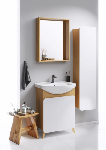 Пенал AQWELLA Basic 35 Дуб золотой BAS0535DZ Пенал AQWELLA Basic 35 Дуб золотой BAS0535DZ