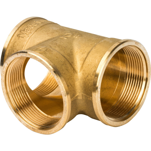 Тройник Stout 3"ВВВ латунь SFT-0019-000003