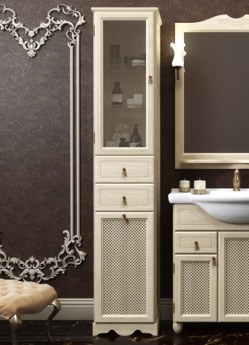 Пенал Opadiris Тибет 40 L левый, белый матовый глухой нижний фасад Z0000012650 Пенал Opadiris Тибет 40 L левый, белый матовый глухой нижний фасад Z0000012650