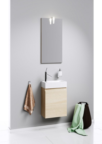 Тумба с умывальником AQWELLA Leon-MP 40 Дуб сомона Ln-MP.01.04/DS Тумба с умывальником AQWELLA Leon-MP 40 Дуб сомона Ln-MP.01.04/DS
